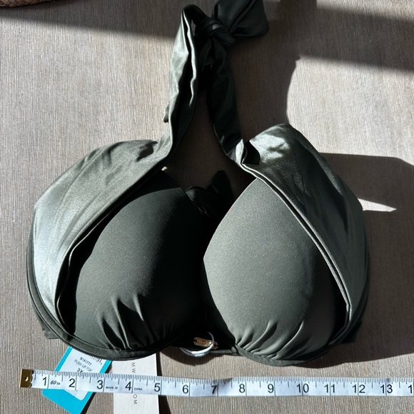 Beach Bunny Olive push up halter Bikini Set 3XL - Picture 4 of 13